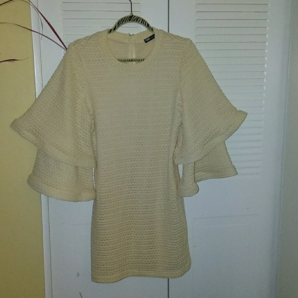 Cream dress